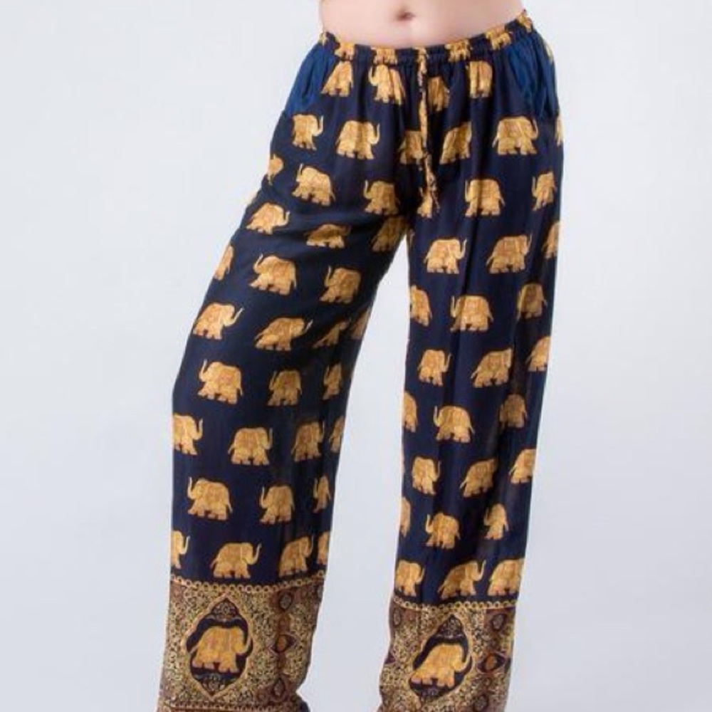 The Elephant Pants- wide leg, size small